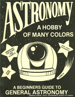 Astronomy, a Hobby of Many Colours (PDF)