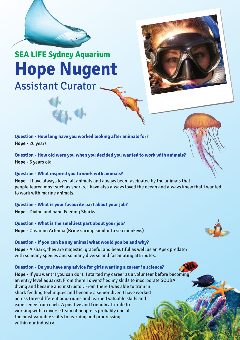 Hope Nugent Assistant Curator