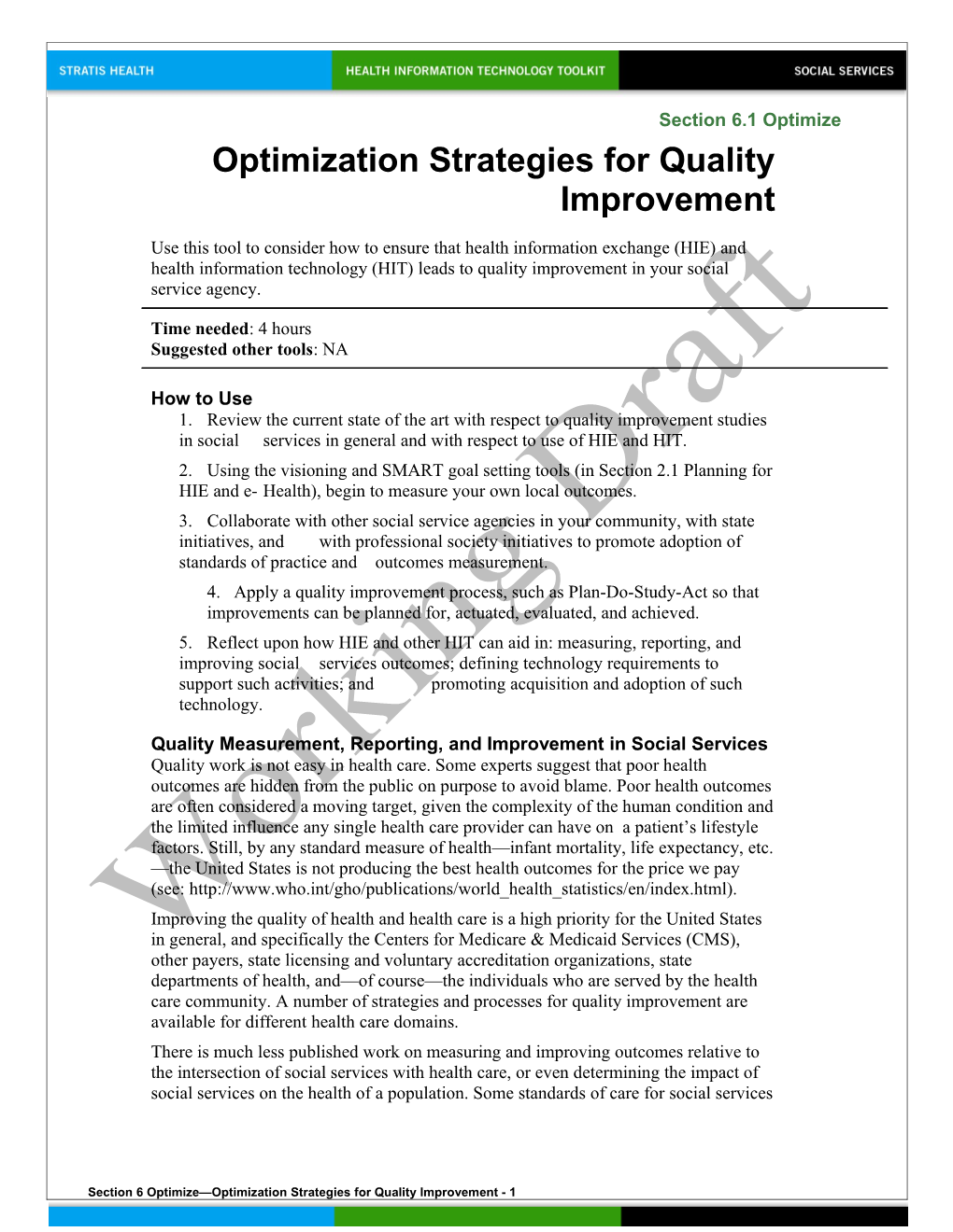 6 Optimization Strategies for Quality Improvement