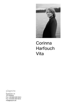 Corinna Harfouch Vita
