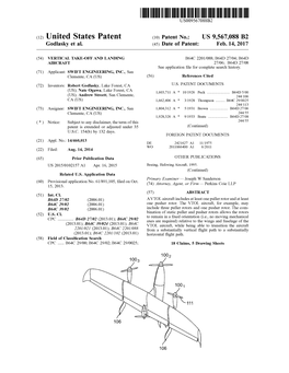 (12) United States Patent (10) Patent No.: US 9,567,088 B2 Godlasky Et Al