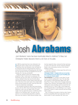 Josh Abrabams Issue 7