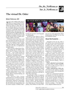 The Virtual Dr. Osler