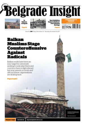 Balkan Muslims Stage Counteroffensive Against Radicals