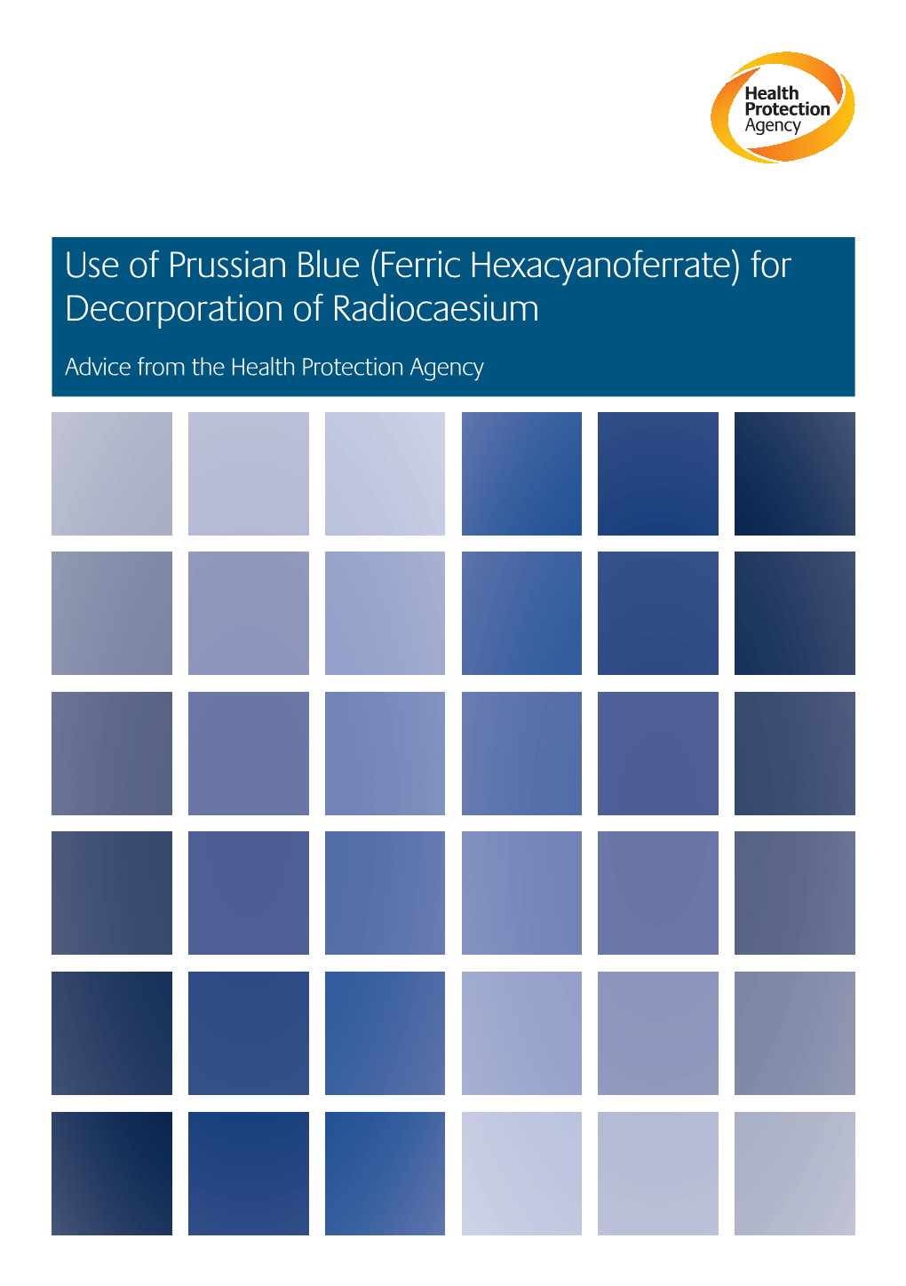 RCE-17 Use of Prussian Blue for Decorporation of Radiocaesium