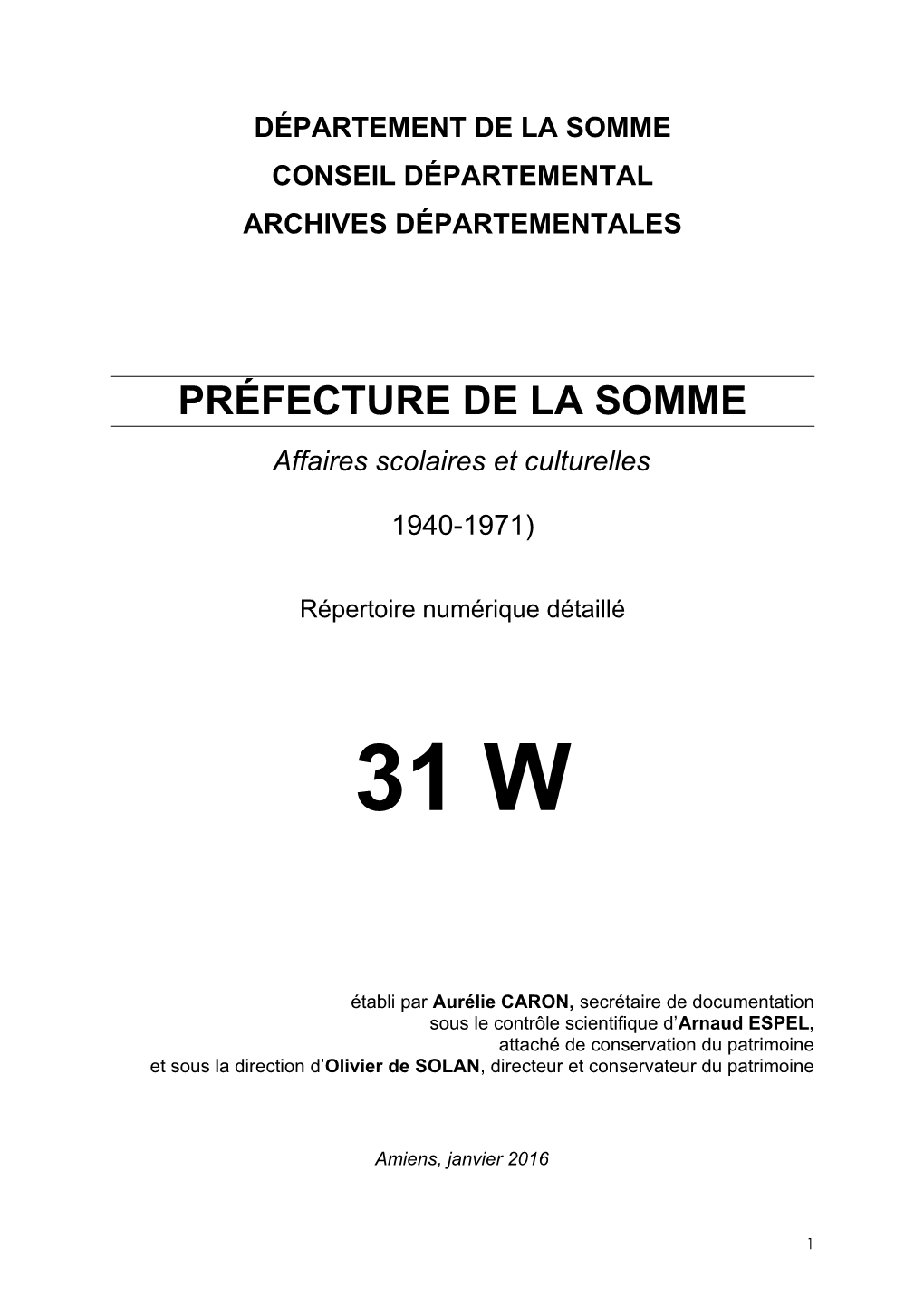 Préfecture De La Somme / Cabinet Du Préfet