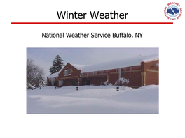 National Weather Service Buffalo, NY