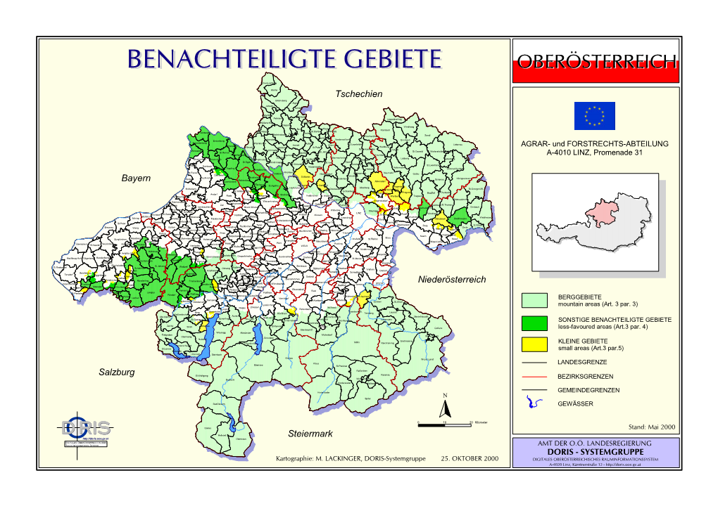 BENACHTEILIGTE GEBIETE Zell/M