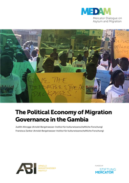 The Political Economy of Migration Governance in the Gambia