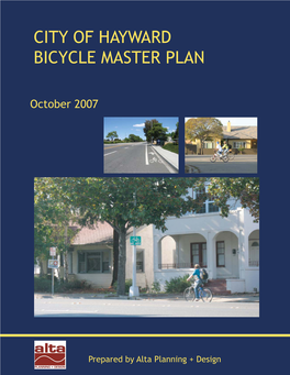 Bicycle Master Plan in 2007
