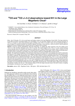 12CO and 13CO J = 3–2 Observations Toward N11 in the Large Magellanic Cloud? M