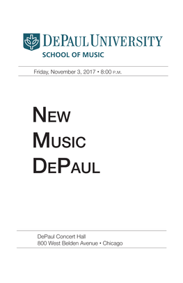 New Music Depaul