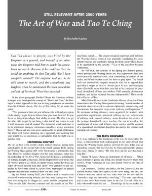 The Art of War and Tao Te Ching