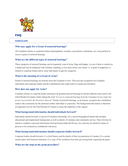 What Are the Different Types of Armorial Bearings?