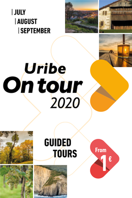 GUIDED TOURS from TXAKOLI EXPERIENCE 3,50€