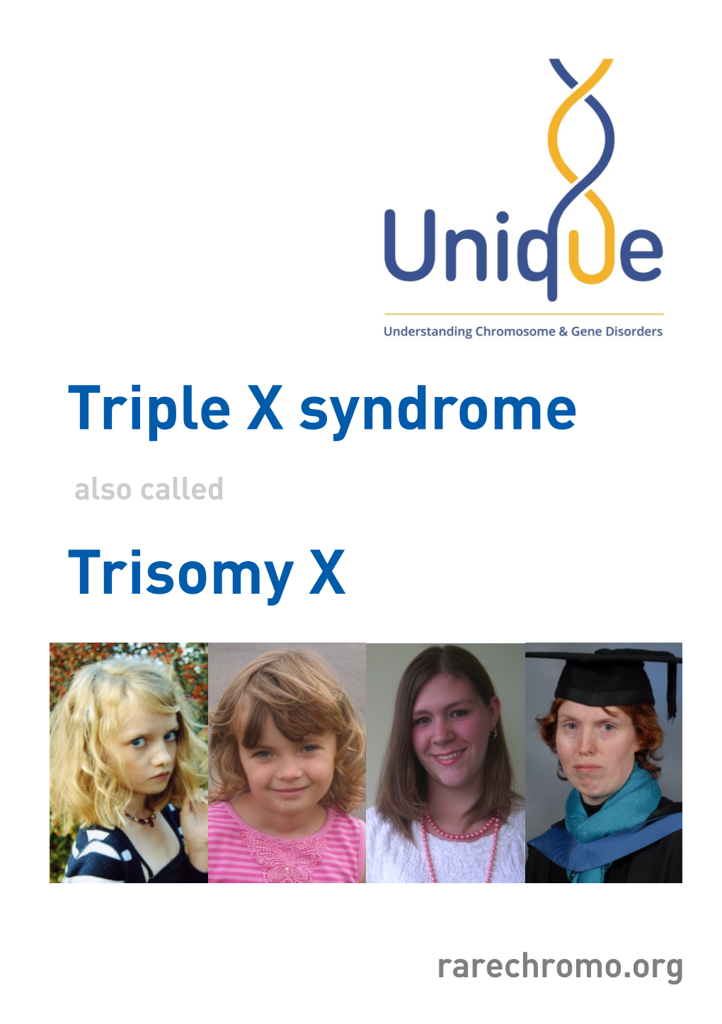 Triple X Syndrome Also Called Trisomy X Docslib