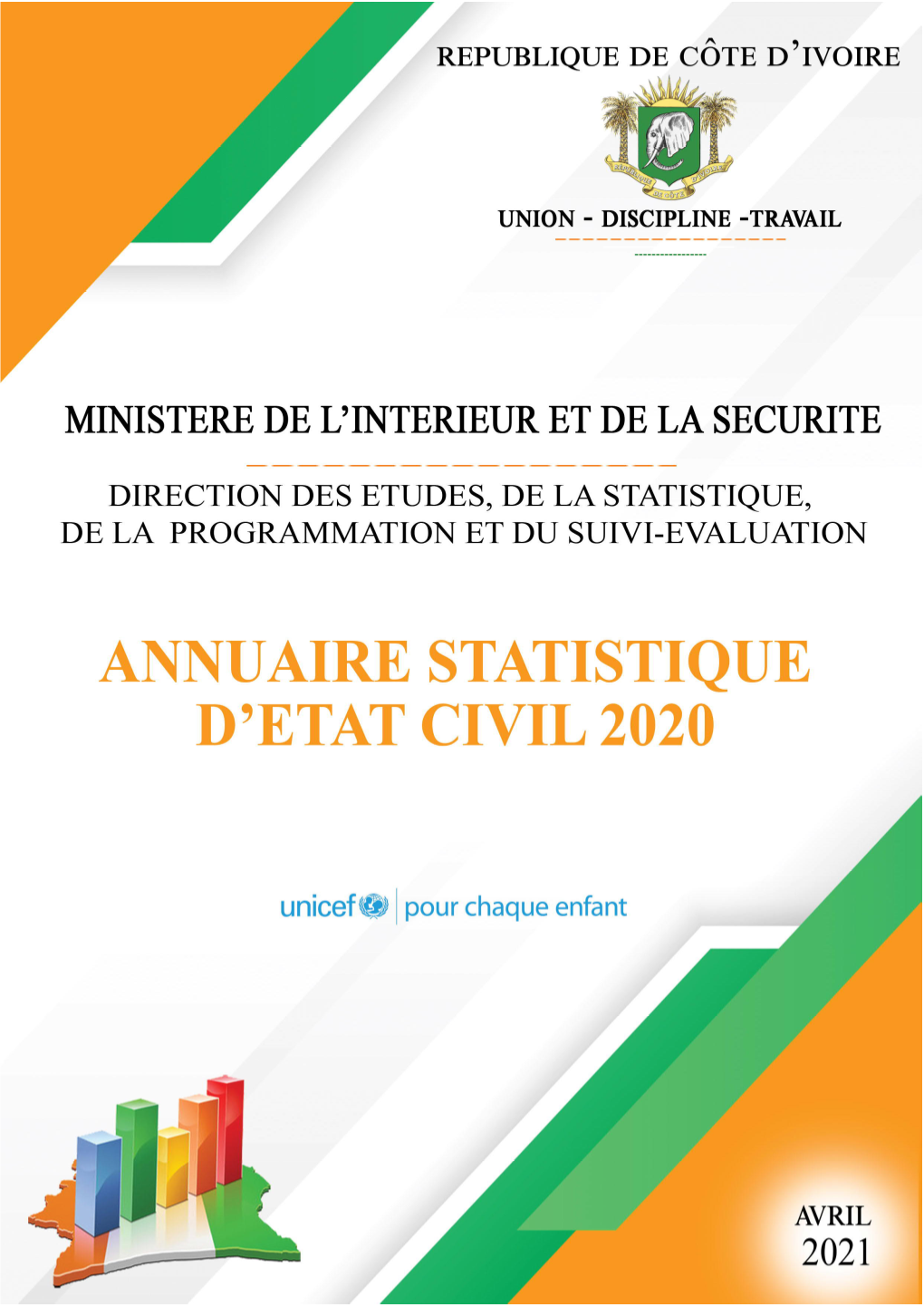 Annuaire Statistique D'état Civil 2020