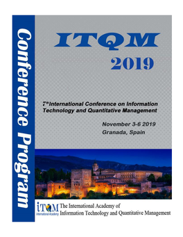 ITQM 2016 Finalized Program