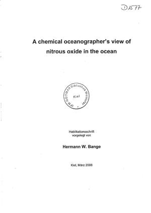 Nitrous Oxide in the North Atlantic Ocean, Global Biogeochem