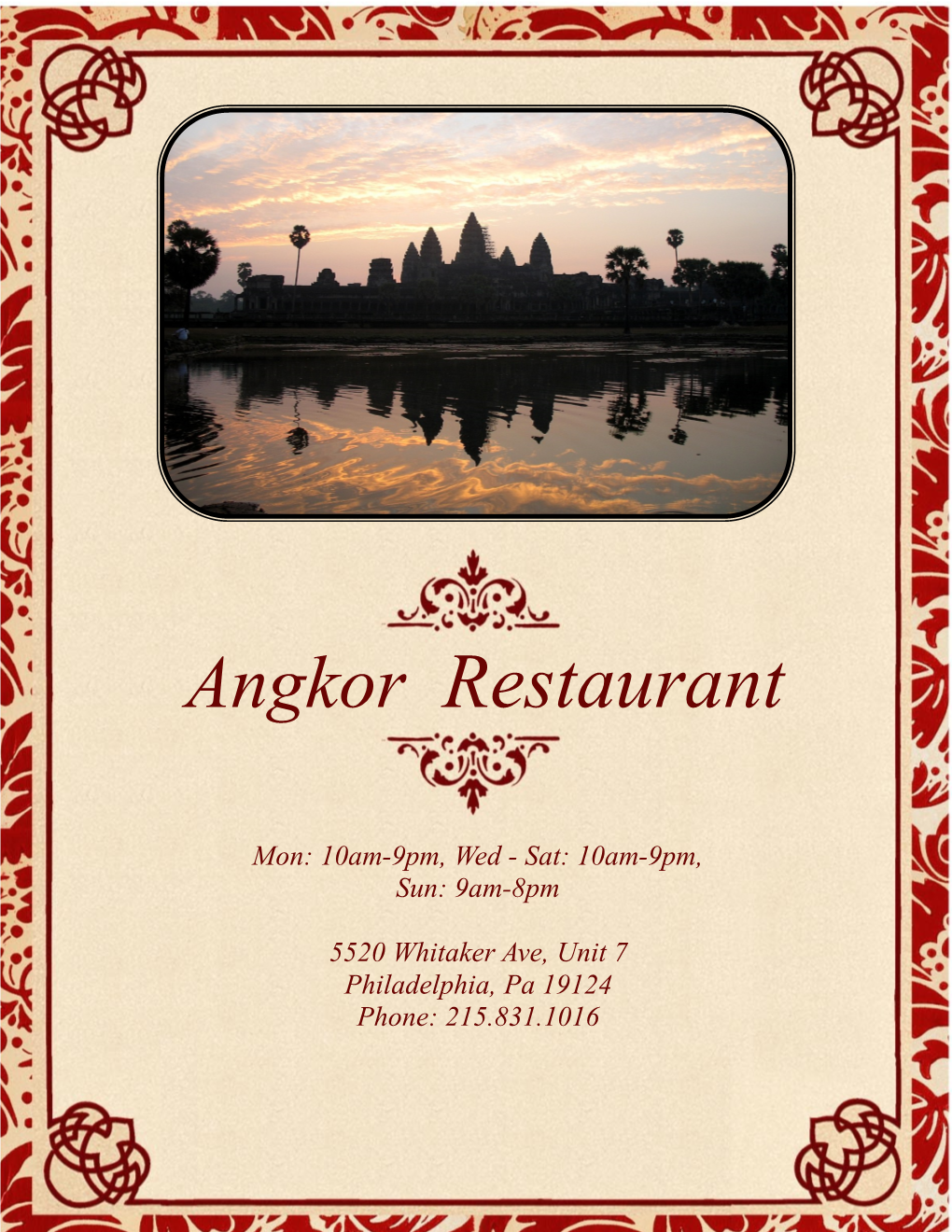 Angkor Restaurant