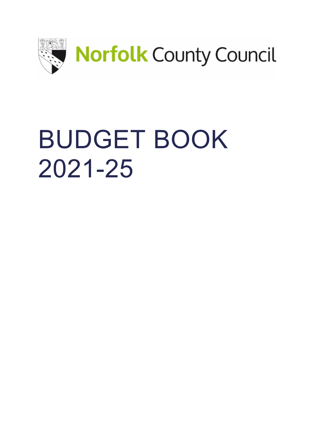 Budget Book 2021-25