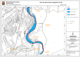 Karte Des Überschwemmungsgebiets Der Kyll Rheinland-Pfalz Struktur- Und Genehmigungsdirektion Nord Maßstab 1 : 5.000