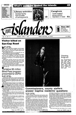 D the Islands Visitor Killed on San-Cap Road Commissioners