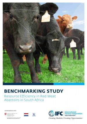 BENCHMARKING STUDY Resource Efficiency in Red Meat Abattoirs in South Africa