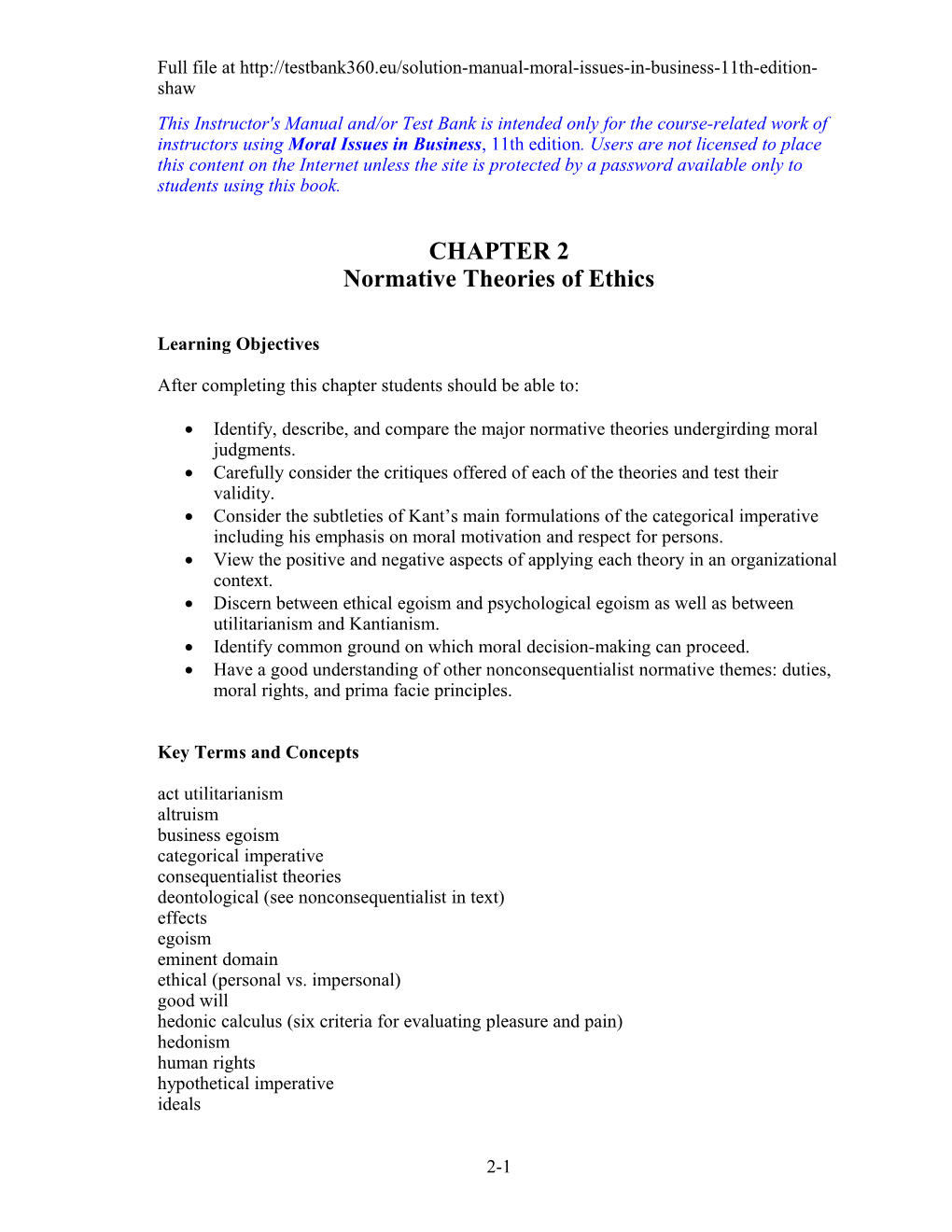 Normative Theories of Ethics s1