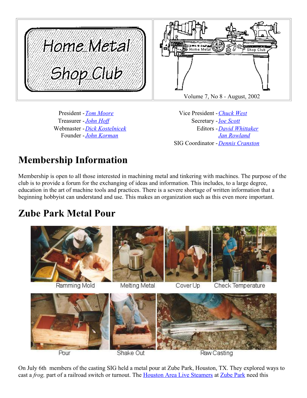 Membership Information