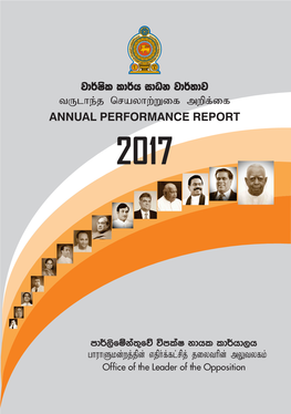 Annual Performance Report 2017