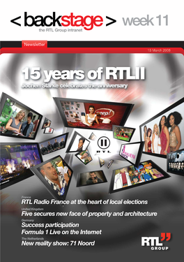 15 Years of RTLII Jochen Starke Celebrates the Anniversary