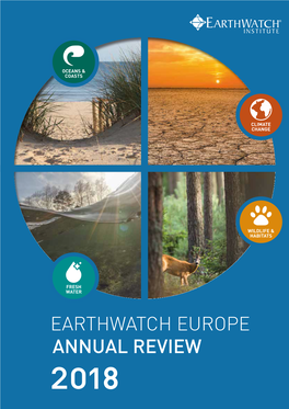 Earthwatch Europe Annual Review Oceans & Coasts