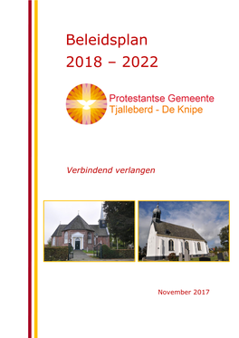 Beleidsplan 2018 – 2022