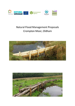 Natural Flood Management Proposals Crompton Moor, Oldham