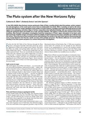 The Pluto System After the New Horizons Flyby
