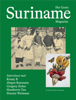 H Et Grote Surinam E M Agazine Interviews Met Kenny B Jörgen