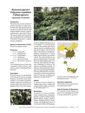 Invasive Plants Established in the United States That Are Found in Asia and Their Associated Natural Enemies – Volume 2 — 87 Fungi Phylum Family Species H