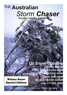 Storm Chaser VOLUME 2 ISSUE 4 JUN/JUL 04