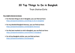 30 Top Things to Do in Bangkok