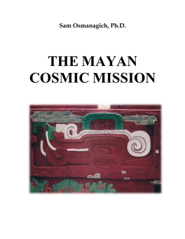 The Mayan Cosmic Mission