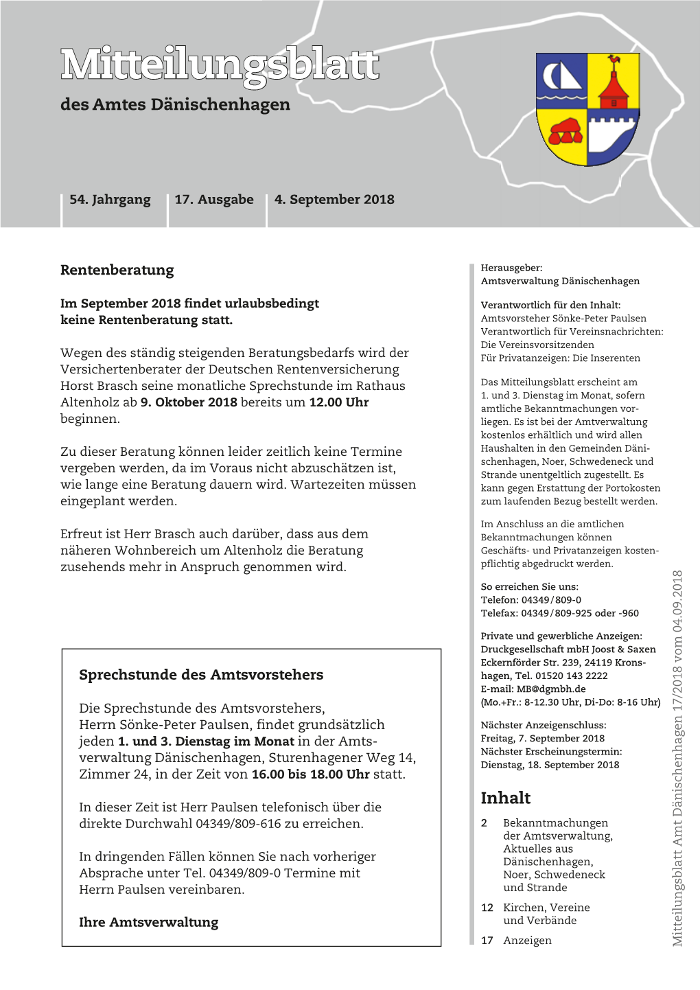 Mitteilungsblatt 54