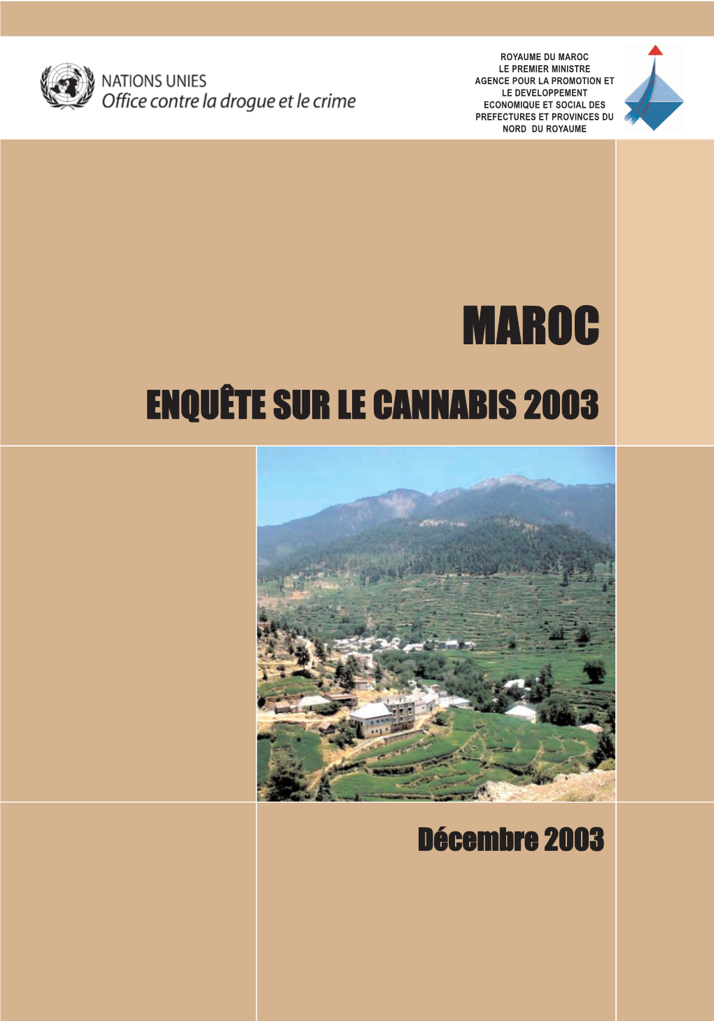 Enquête Sur Le Cannabis 2003