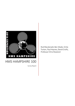Hms Hampshire 100
