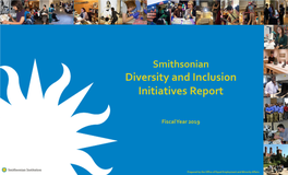 Diversity and Inclusion Initiatives Report