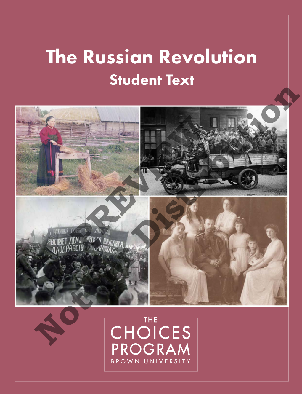 The Russian Revolution Student Text