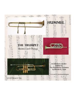 Hummel — the Trumpet: Balance & Change