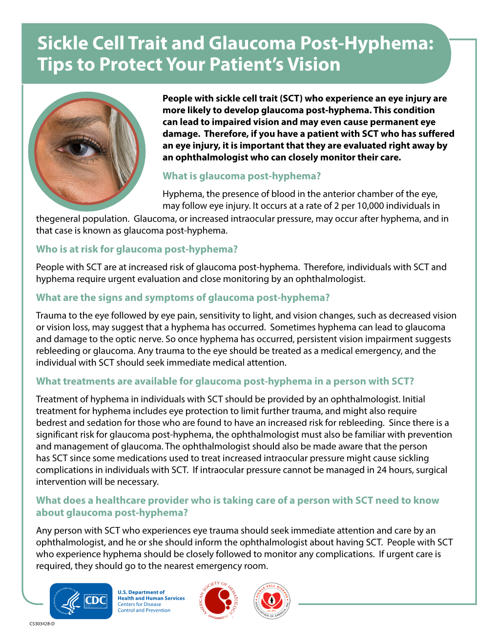 Sickle Cell Trait and Glaucoma Post-Hyphema: Tips to Protect Your ...