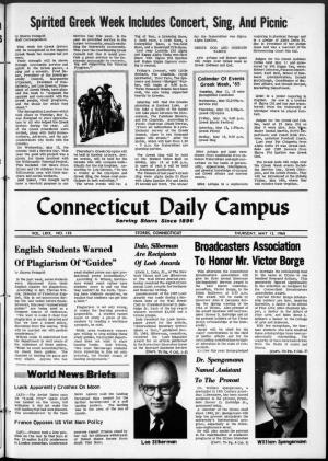 Connecticut Daily Campus Serving Storrs Since 1896