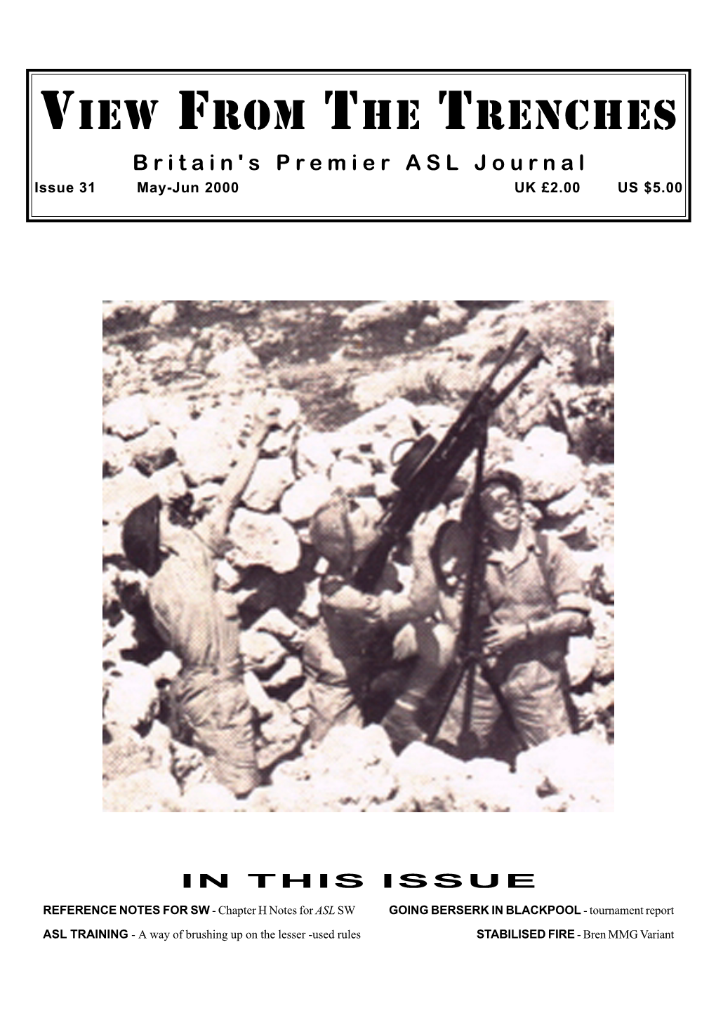 VFTT31 £2.00 (Overseas £3.00) with a Year's Subscription Costing £10.00 (Overseas Operation Neptune £2.50 (Overseas £3.50) World Wide Web Home Page: £15.00)